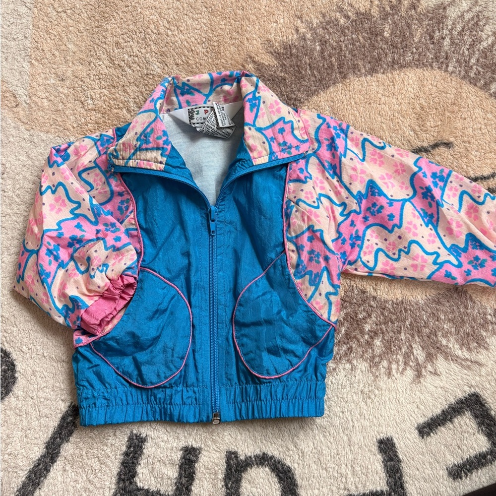 vintage windbreaker 6-12 mo